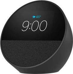 RELOJ INTELIGENTE CON AUDIO AMAZON ECHO SPOT NEGRO (CON FUENTE/TRAFO)