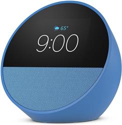 RELOJ INTELIGENTE CON AUDIO AMAZON ECHO SPOT AZUL (CON FUENTE/CON USB)